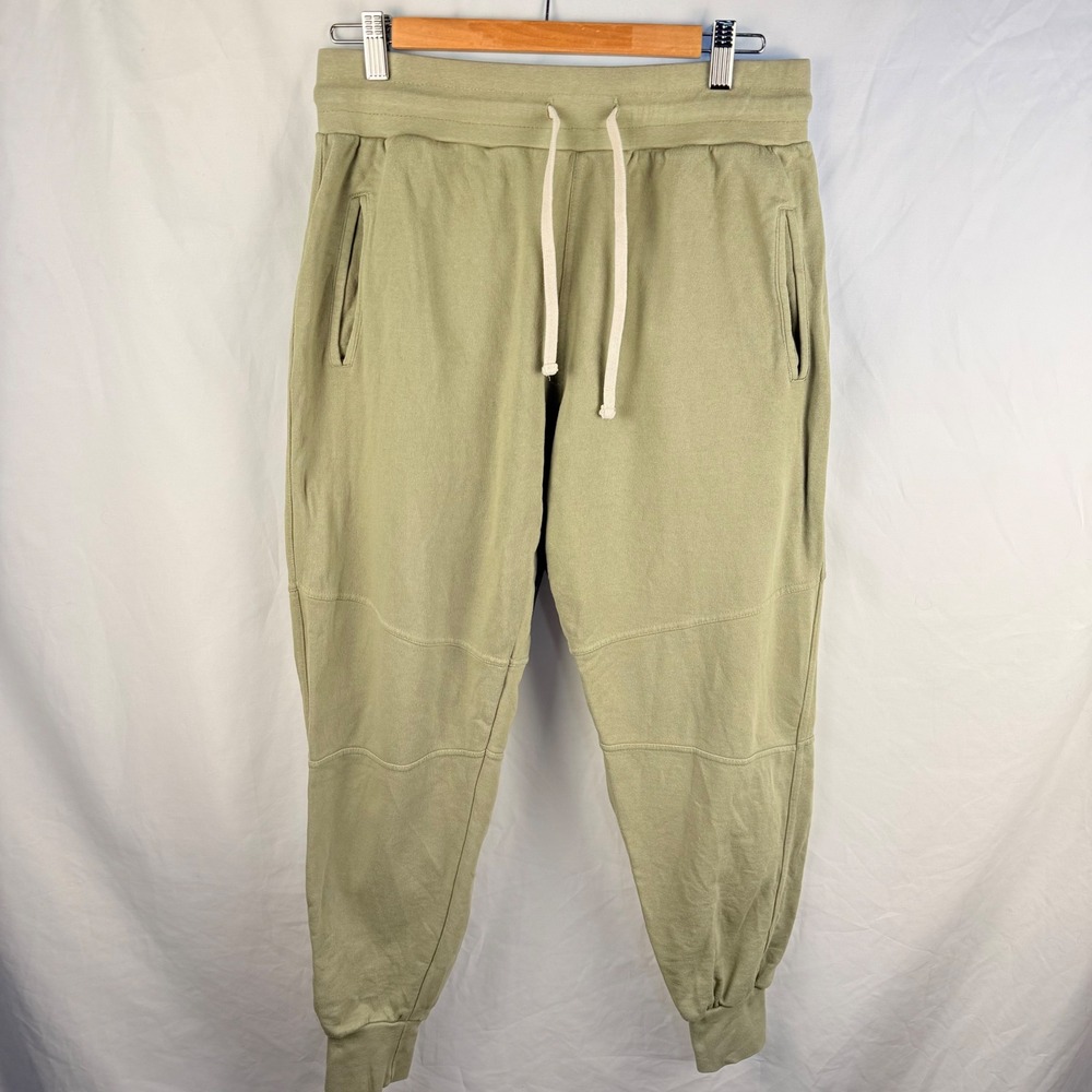MNML Women's Large Green Drawstring Joggers Sweatpants Athleisure‎ Loungewear